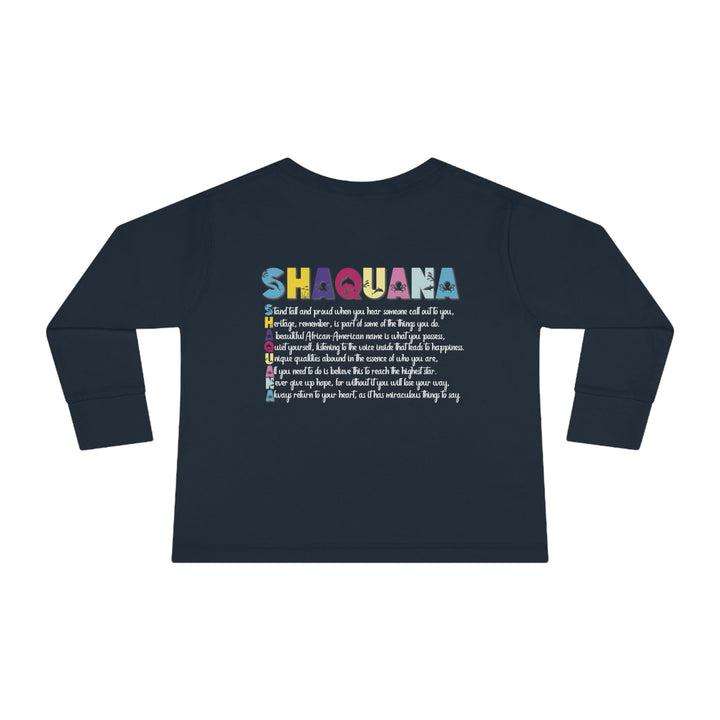 Personalized Name T-shirt, Toddler Long Sleeve T-Shirt, Seahorse T-shirt, Seahorse Toddler T-Shirt, Acrostic T-Shirt, Seahorse