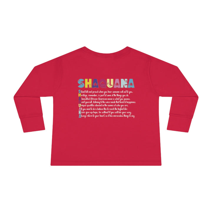 Personalized Name T-shirt, Toddler Long Sleeve T-Shirt, Seahorse T-shirt, Seahorse Toddler T-Shirt, Acrostic T-Shirt, Seahorse