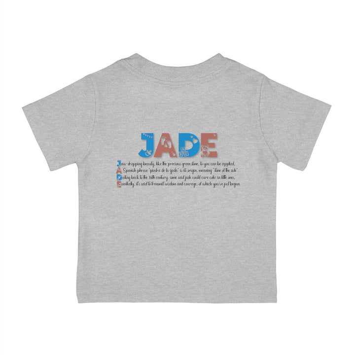 Baby Short Sleeve Tee, Personalized Baby T-shirts, Girl Names, Birthday Gift for Girls, Baby Shower Girl, Namesakes, Acrostic Poem
