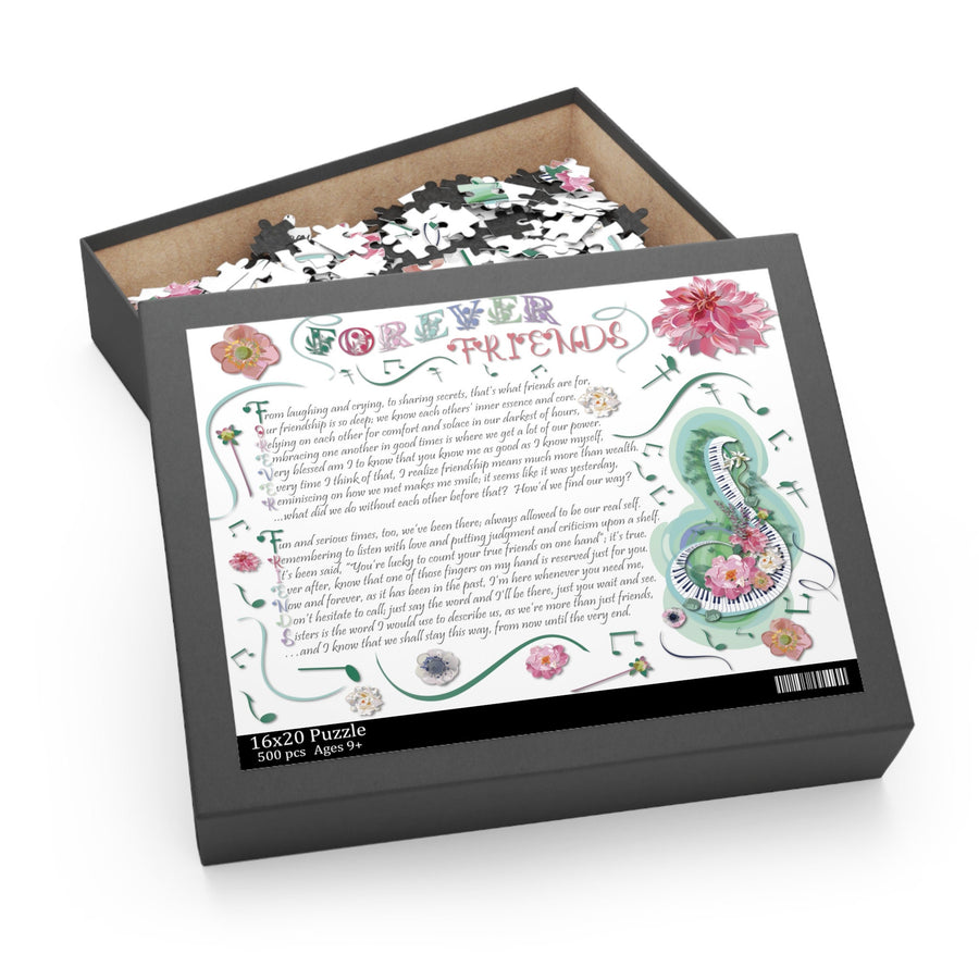 Forever Friends Puzzle, Best Friend Gift, Besties Puzzle, Unique Gift for Best Friend, Best Friends, Best Friends Forever, BFF, BFFIE