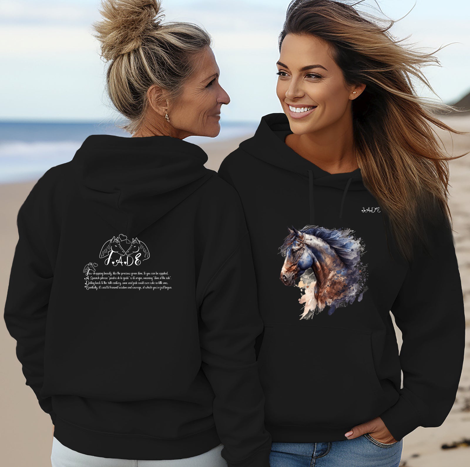 Namesakes, Personalized Shirt, Horse Lover, Oversized Sweatshirt, Birthday, Name Hoodie, Animal Hoodie, Horse Shirt, Acrostic Poem Christmas