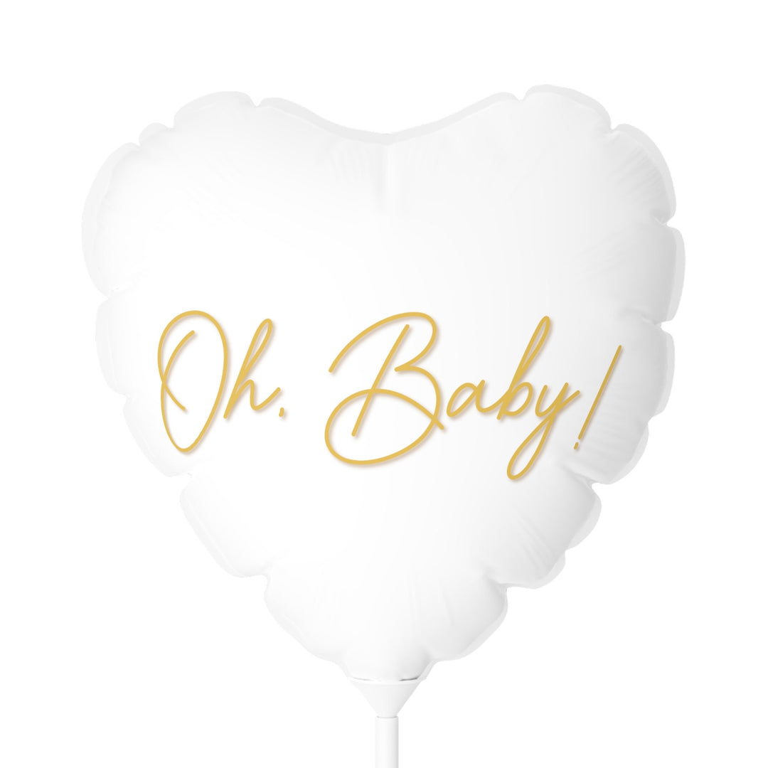 Oh, Baby! Baby Shower Balloon. Poem spells out, "Oh, Baby!" Great as Accessories and Decorations.