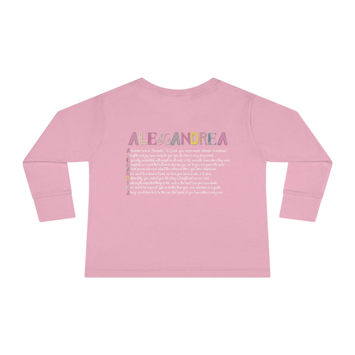 Personalized Name T-shirt, Toddler Long Sleeve T-Shirt, Baby Elephant and Mommy T-shirt, Baby Elephant Toddler T-Shirt Acrostic Poem T-Shirt