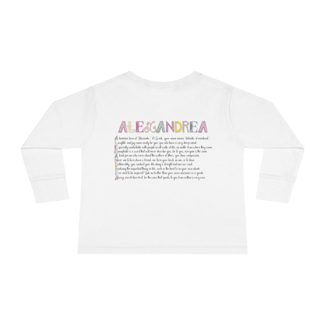Personalized Name T-shirt, Toddler Long Sleeve T-Shirt, Baby Elephant and Mommy T-shirt, Baby Elephant Toddler T-Shirt Acrostic Poem T-Shirt