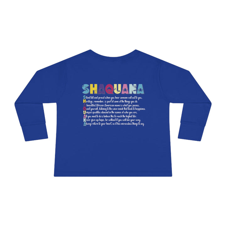 Personalized Name T-shirt, Toddler Long Sleeve T-Shirt, Seahorse T-shirt, Seahorse Toddler T-Shirt, Acrostic T-Shirt, Seahorse