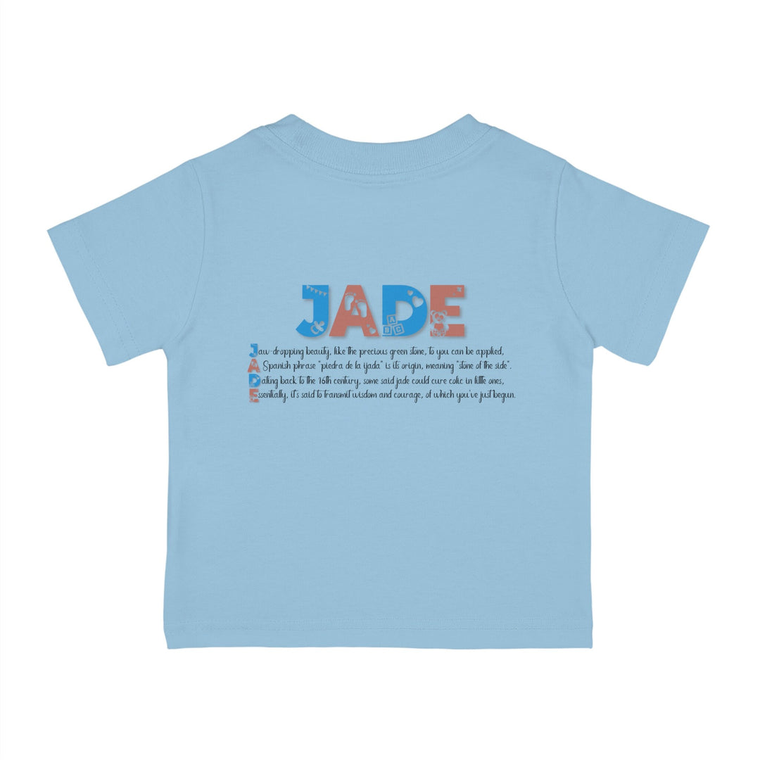 Baby Short Sleeve Tee, Personalized Baby T-shirts, Girl Names, Birthday Gift for Girls, Baby Shower Girl, Namesakes, Acrostic Poem
