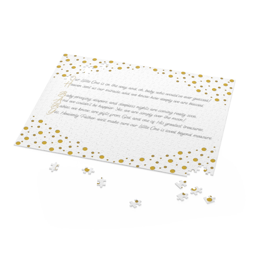 Baby Shower, Baby Shower Puzzle, Baby Shower Accessories, Baby Shower Decor, Baby Shower Ideas, Oh, Baby! New Mother, Acrostic Poem