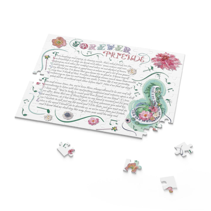 Forever Friends Puzzle, Best Friend Gift, Besties Puzzle, Unique Gift for Best Friend, Best Friends, Best Friends Forever, BFF, BFFIE