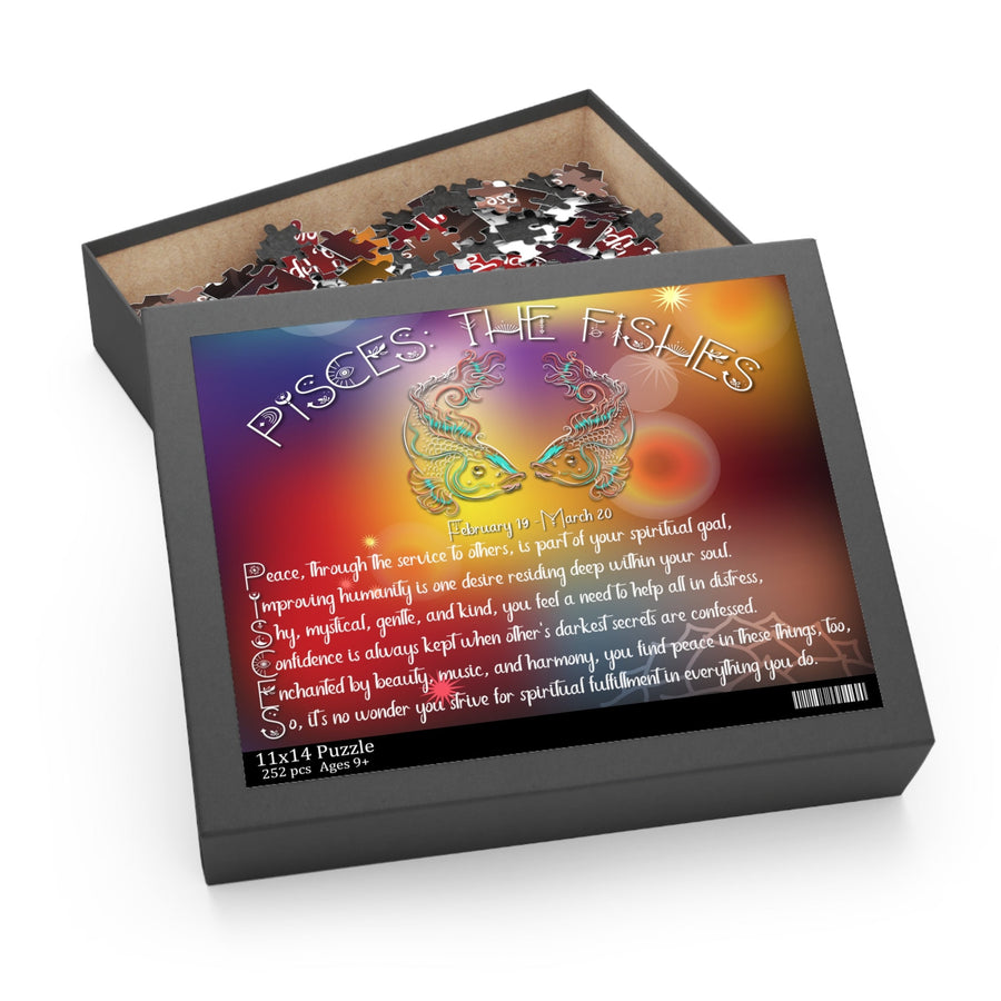 Written in the Stars "Pisces" Acrostic Puzzle