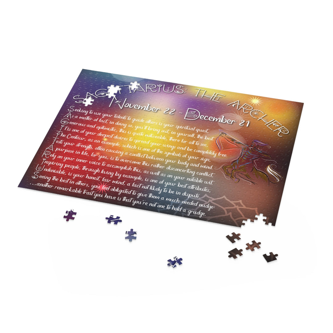 Written in the Stars "Sagittarius" Acrostic Puzzle