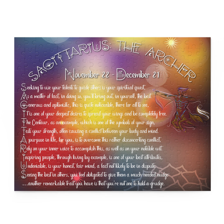 Written in the Stars "Sagittarius" Acrostic Puzzle