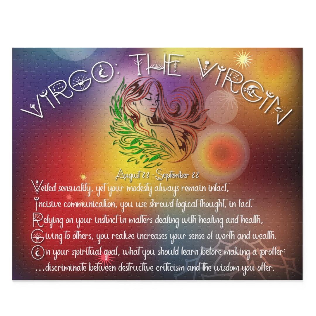 Written in the Stars "Virgo" Acrostic Puzzle