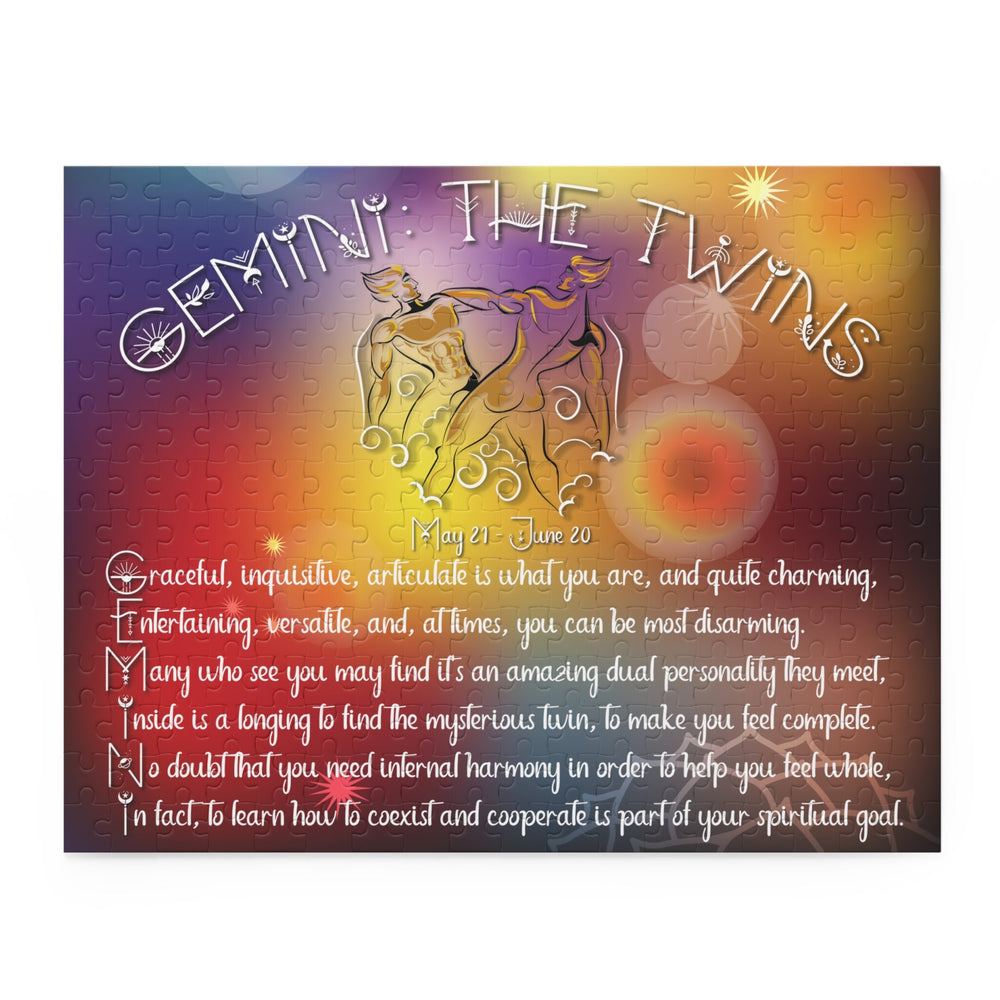 Written in the Stars "Gemini" Acrostic Puzzle