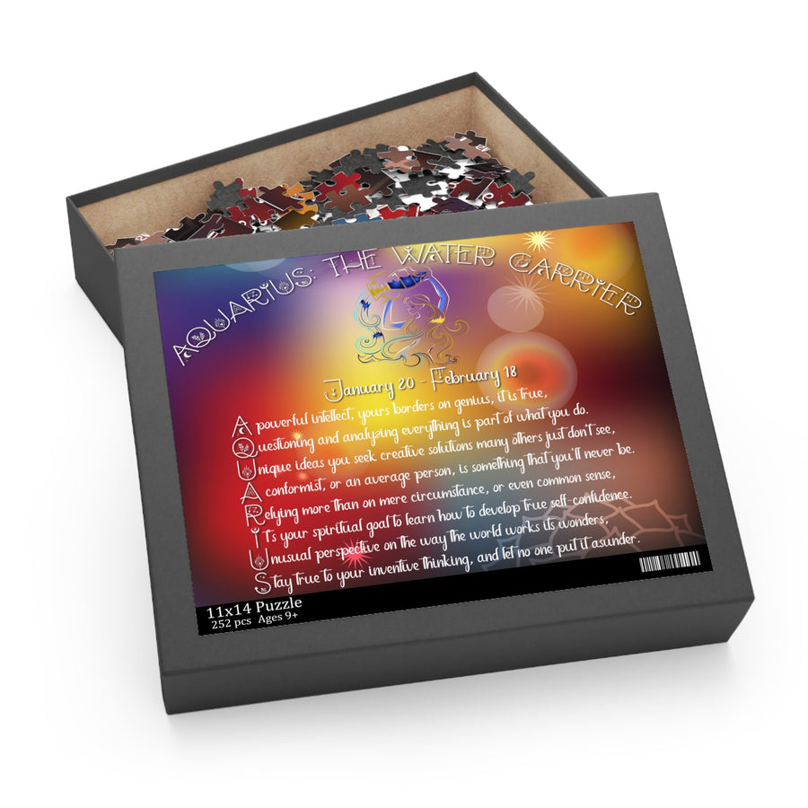 Written in the Stars "Aquarius" Acrostic Puzzle