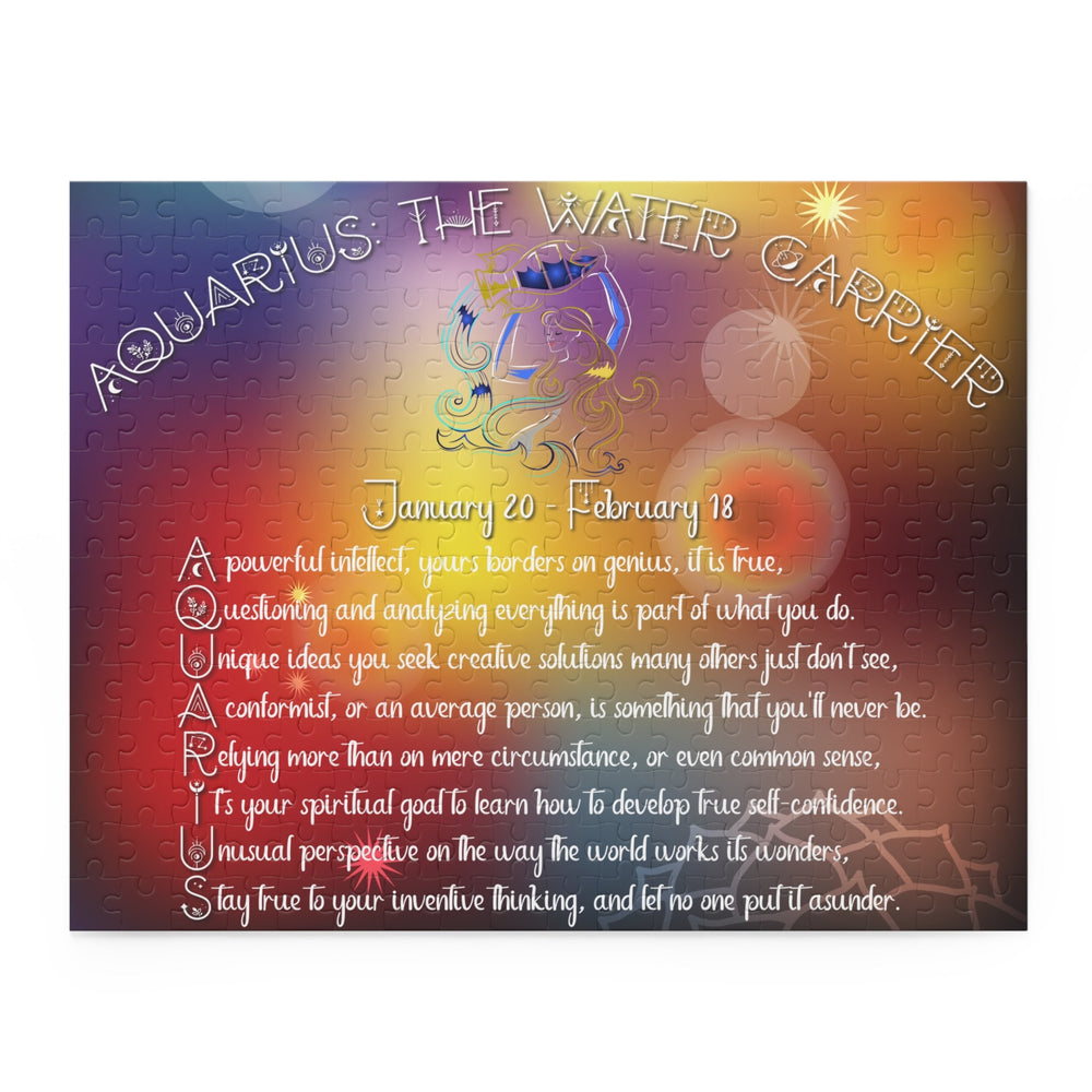 Written in the Stars "Aquarius" Acrostic Puzzle