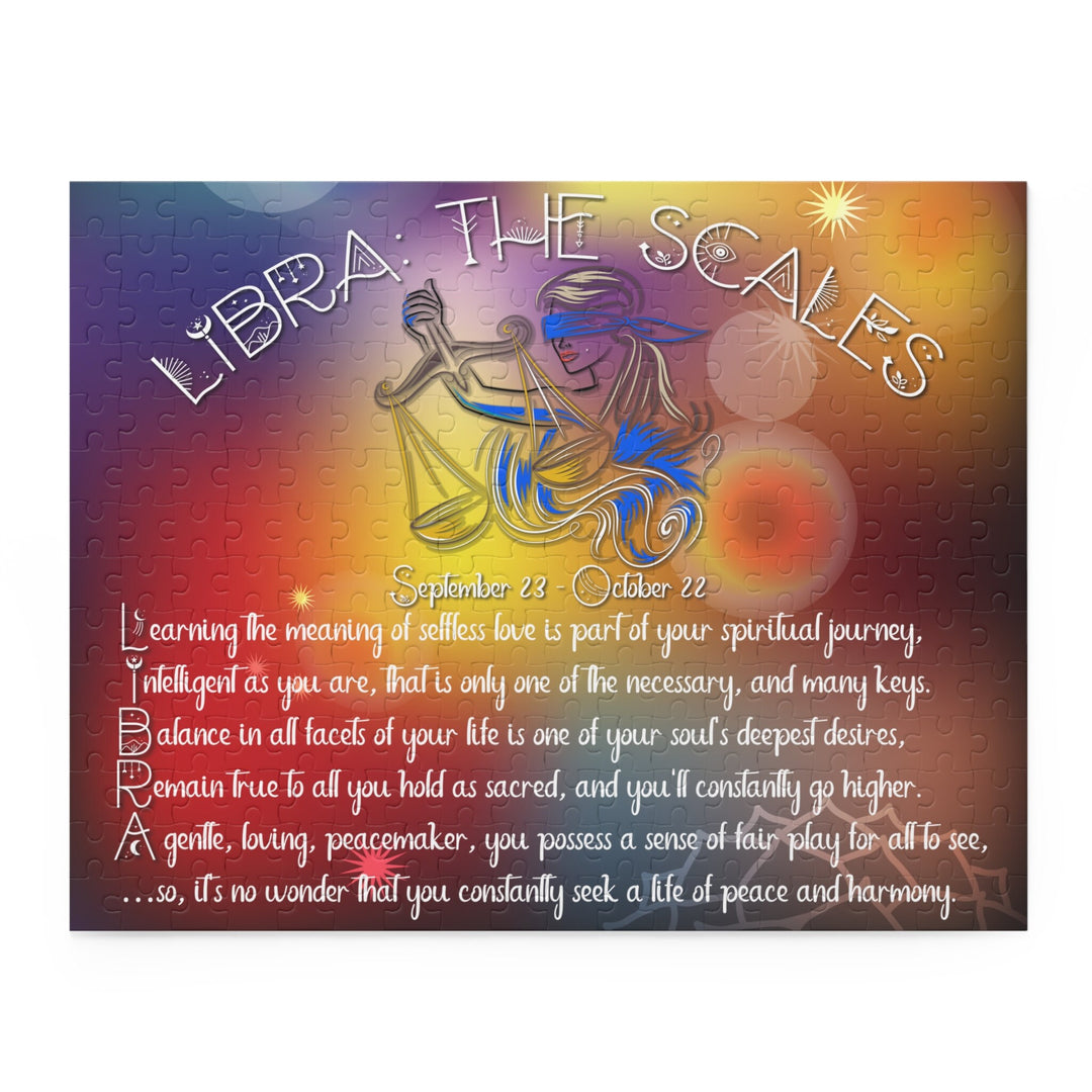 Written in the Stars "Libra" Acrostic Puzzle