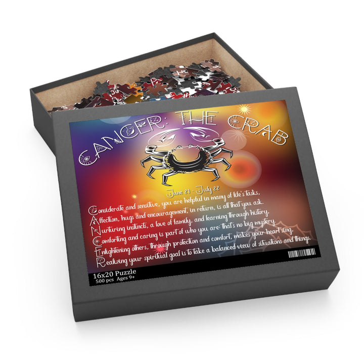 Written in the Stars "Cancer" Acrostic Puzzle