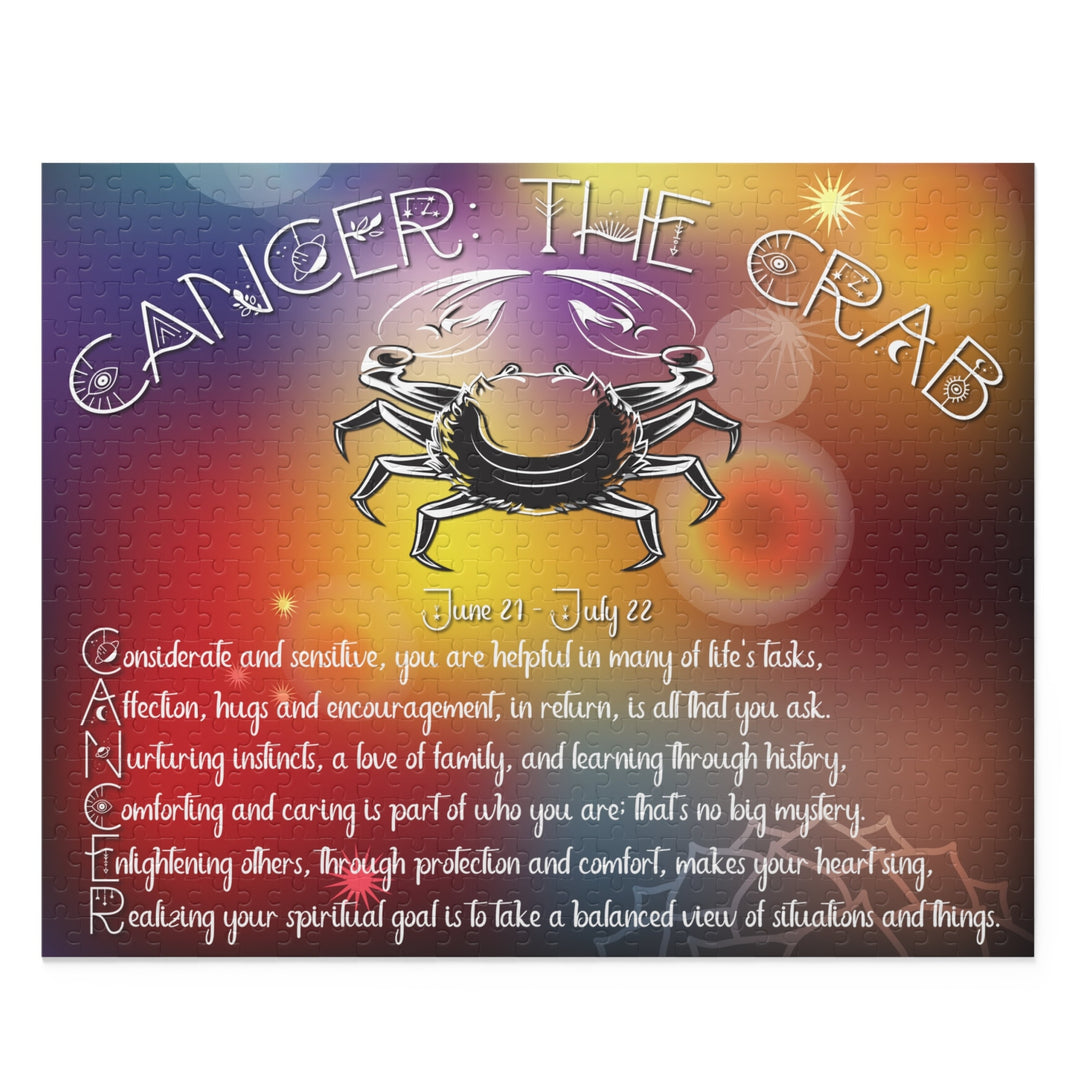 Written in the Stars "Cancer" Acrostic Puzzle