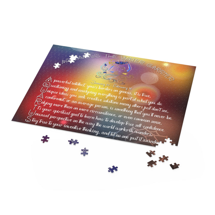 Written in the Stars "Aquarius" Acrostic Puzzle