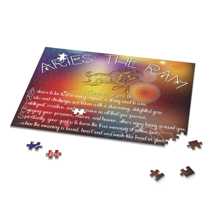 Written in the Stars "Aries" Acrostic Puzzle