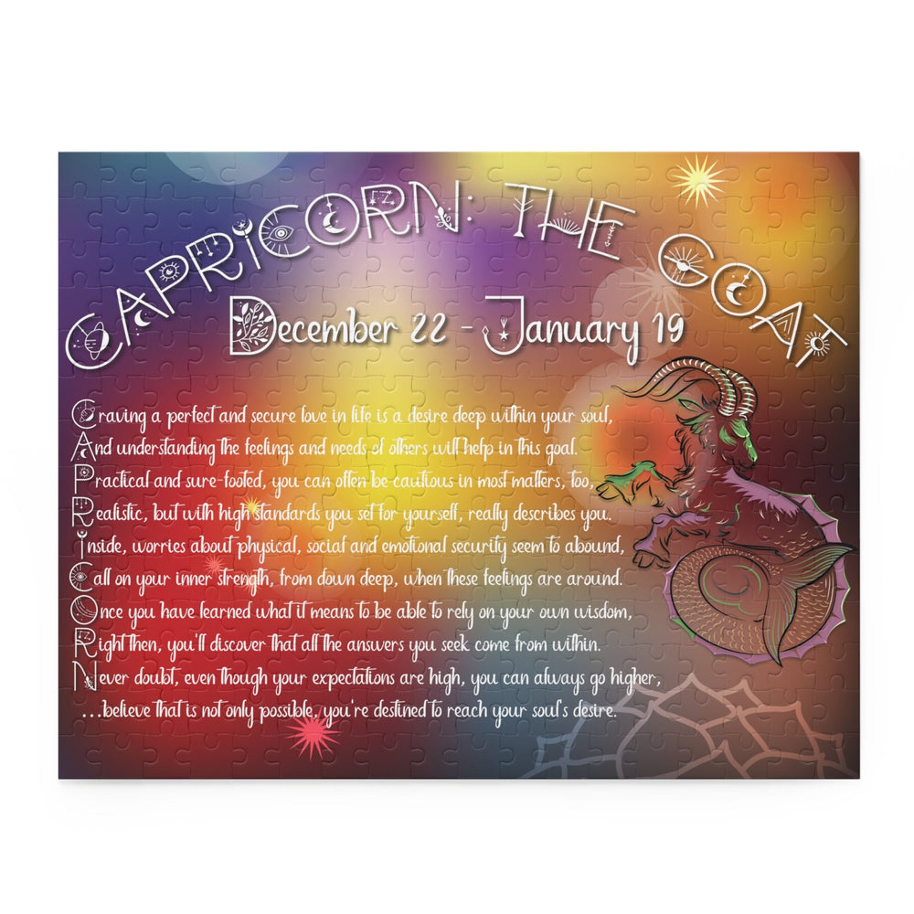 Written in the Stars "Capricorn" Acrostic Puzzle