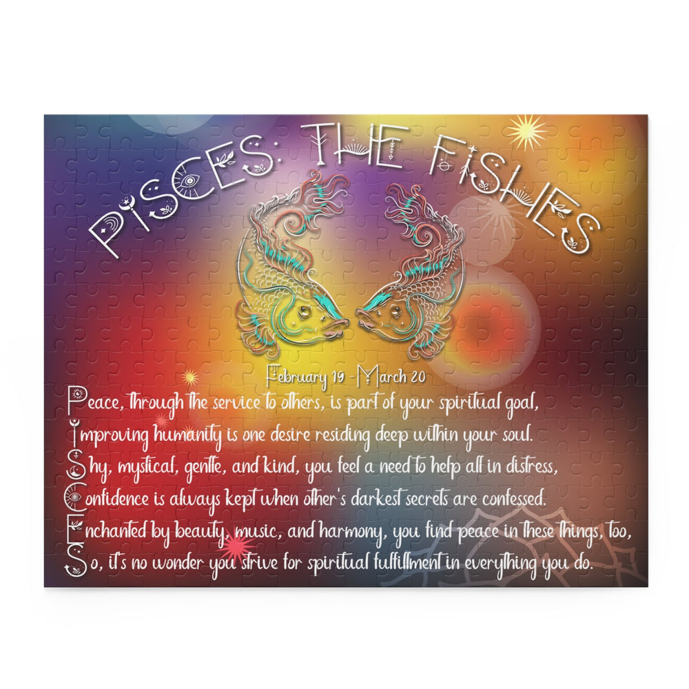 Written in the Stars "Pisces" Acrostic Puzzle