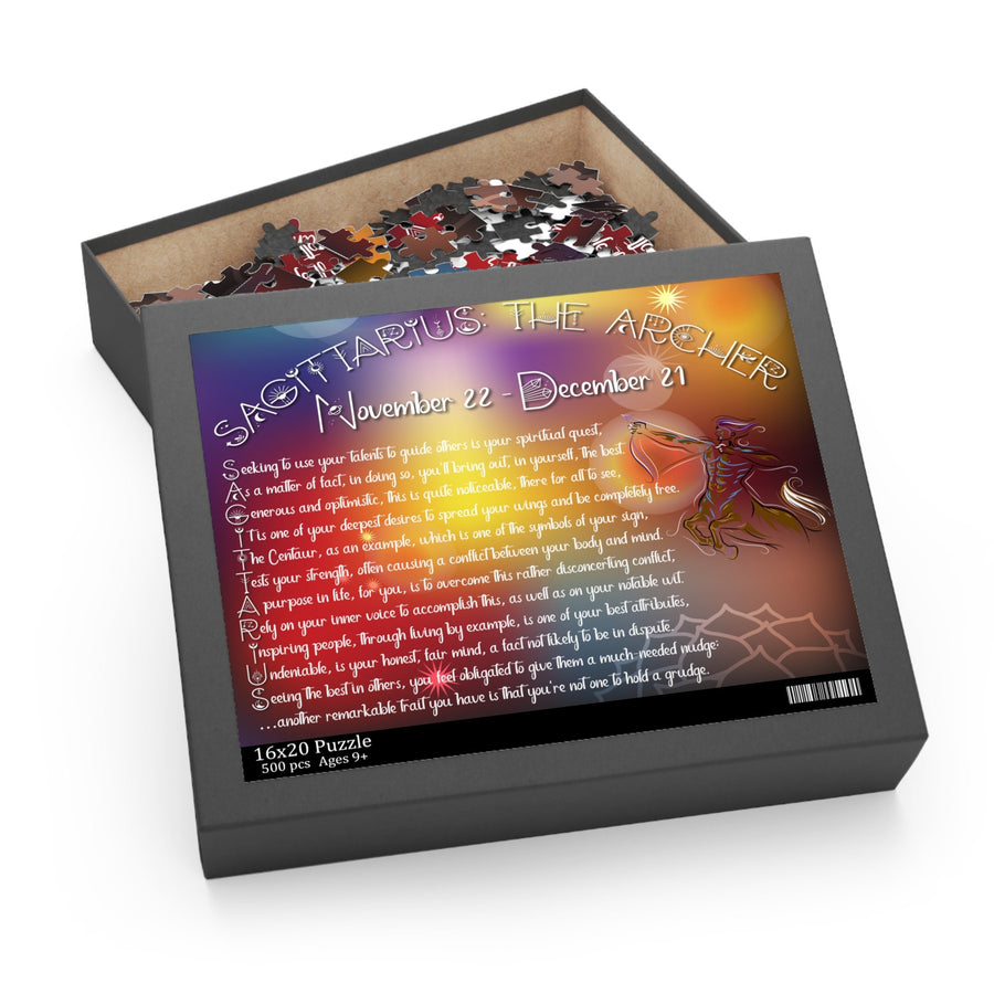 Written in the Stars "Sagittarius" Acrostic Puzzle