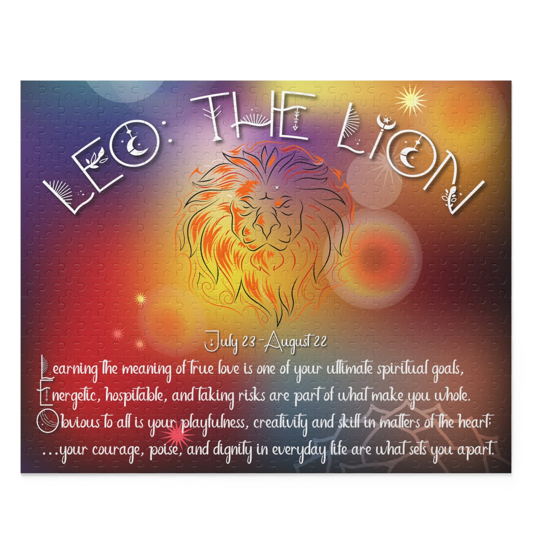 Written in the Stars "Leo" Acrostic Puzzle