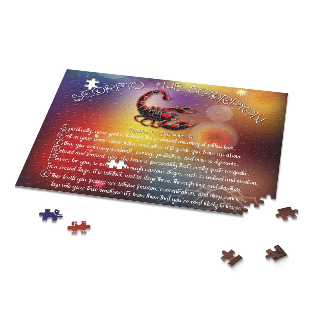 Written in the Stars "Scorpio" Acrostic Puzzle