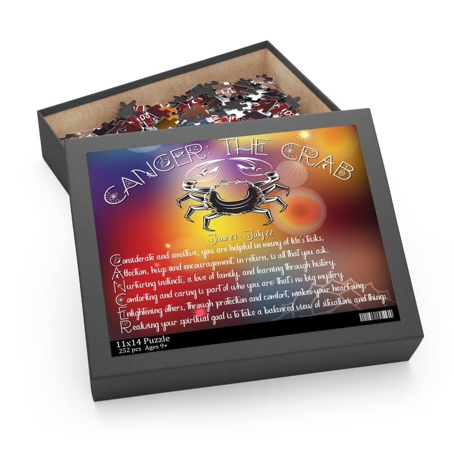 Written in the Stars "Cancer" Acrostic Puzzle