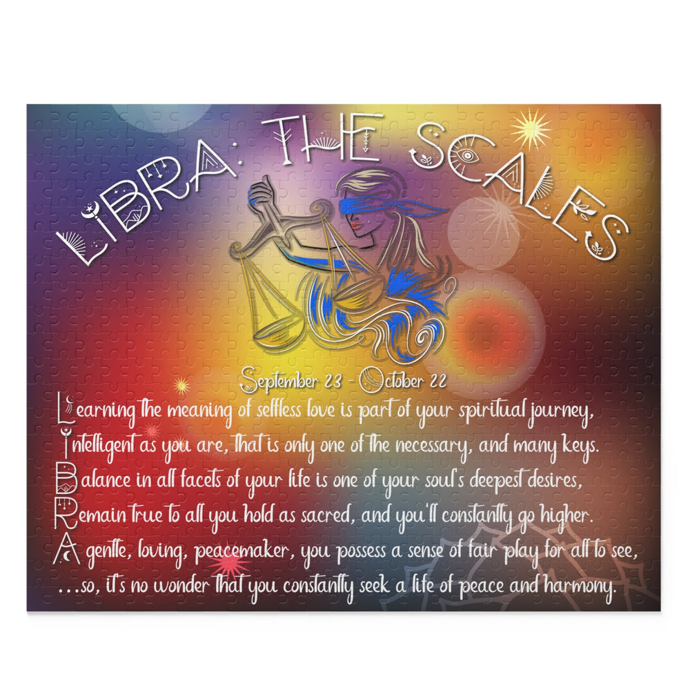 Written in the Stars "Libra" Acrostic Puzzle