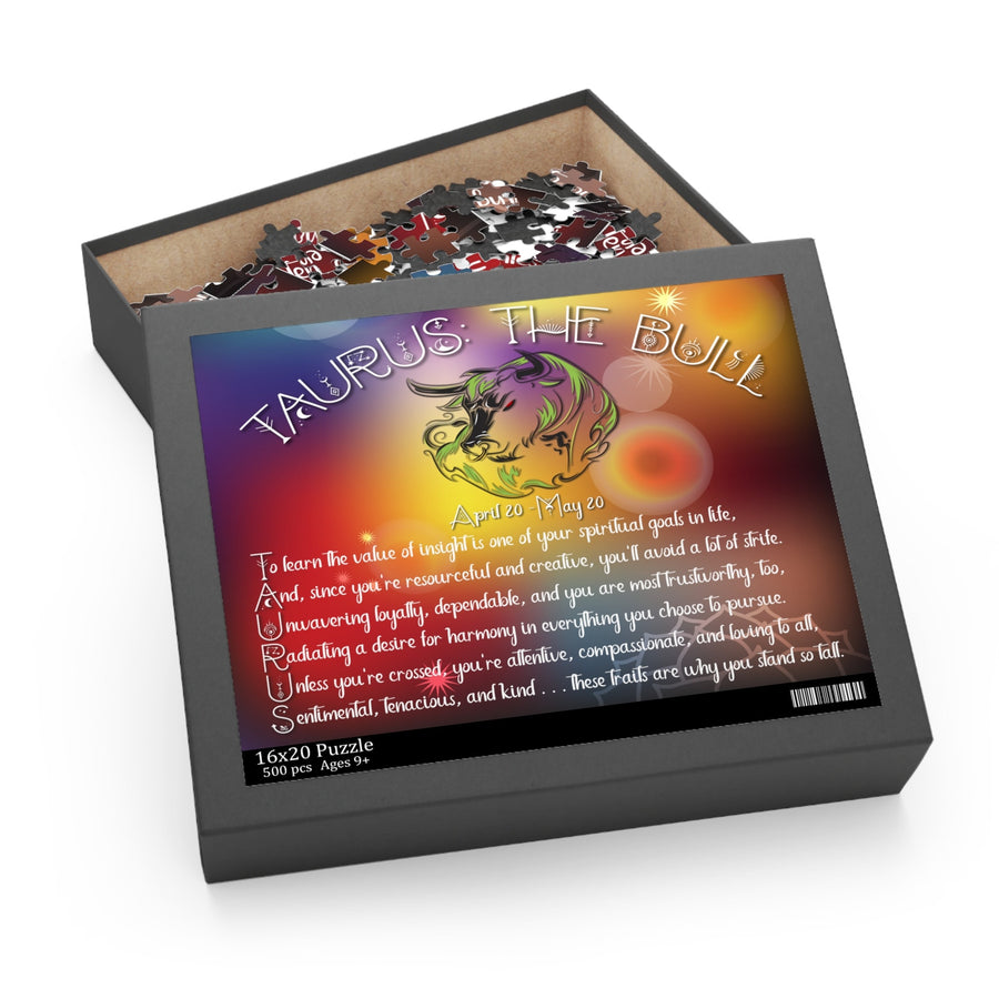 Written in the Stars "Taurus" Acrostic Puzzle