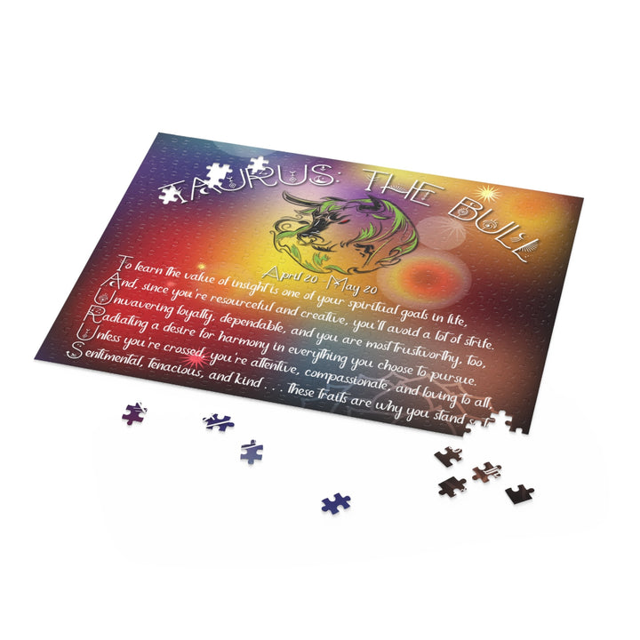Written in the Stars "Taurus" Acrostic Puzzle