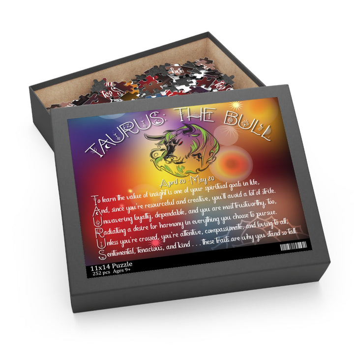 Written in the Stars "Taurus" Acrostic Puzzle