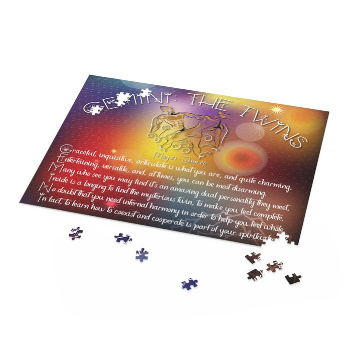 Written in the Stars "Gemini" Acrostic Puzzle