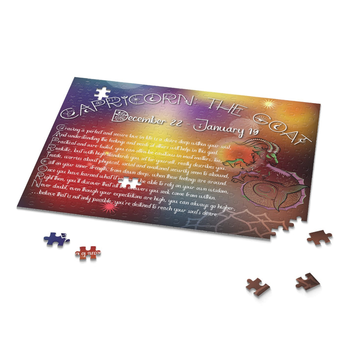Written in the Stars "Capricorn" Acrostic Puzzle