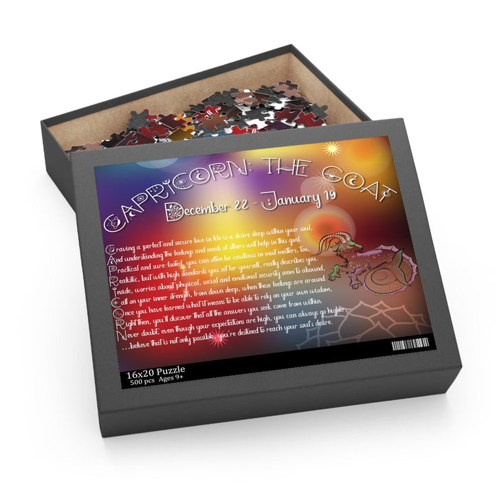 Written in the Stars "Capricorn" Acrostic Puzzle