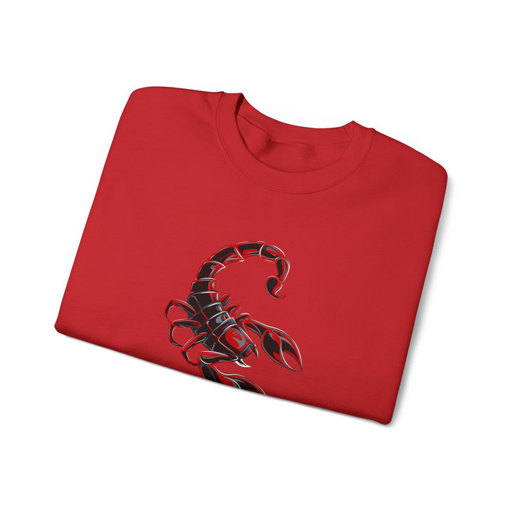 Astrology Sweatshirt with Acrostic Poem Spelling out "Scorpio". Great Birthday or Christmas Horoscope Sign Gift for Any Zodiac Lover.